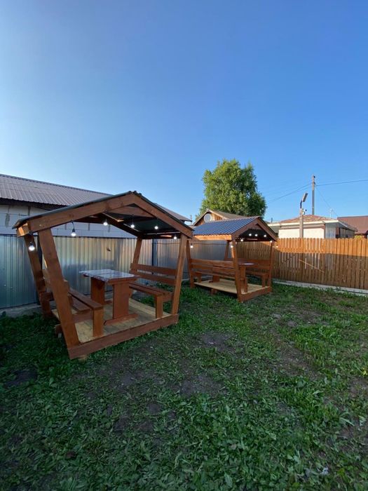 Беседка деревянная