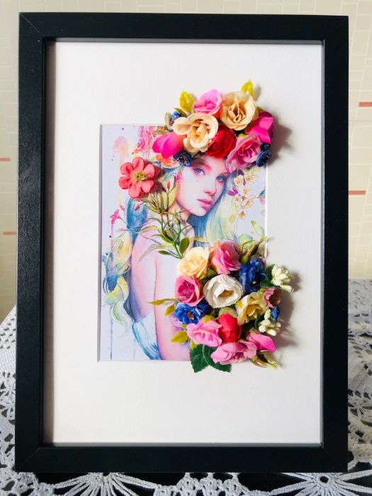 Цветочные 3D Картины