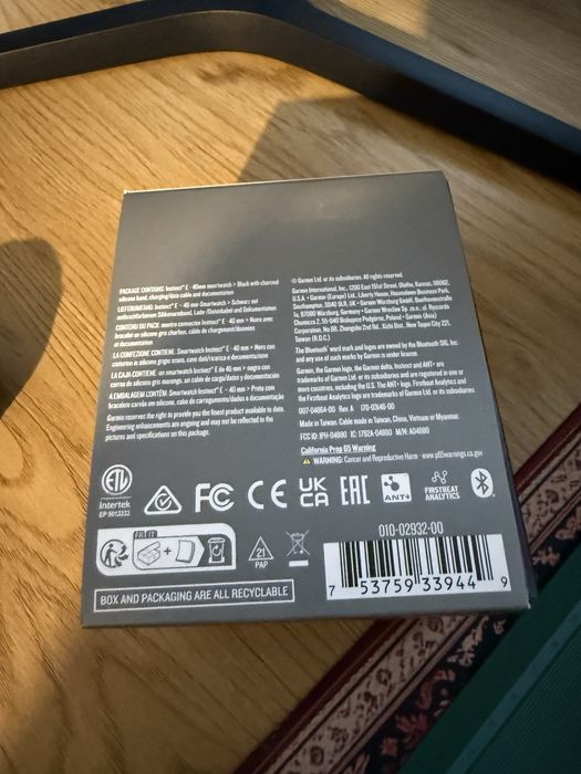 Смарт часовник Garmin Instinct E 40mm | Гаранция