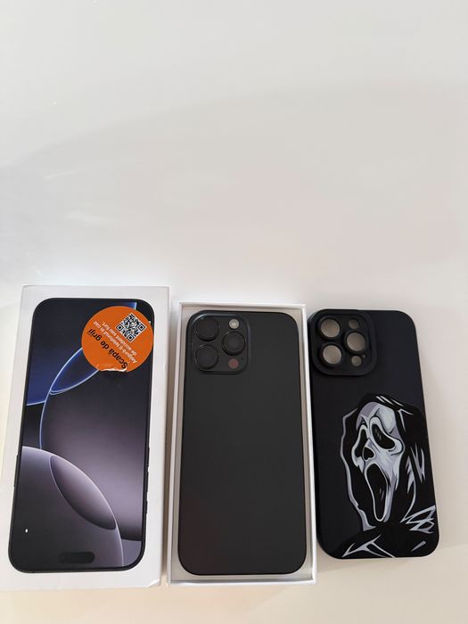 Iphone 16 Pro Max , 256 Gb  ,Black, full box, stare foarte buna !