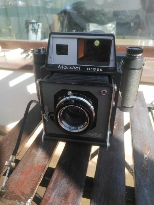 Marshall Press Camera Ролфилм 6х9 камера +   105 mm обектив