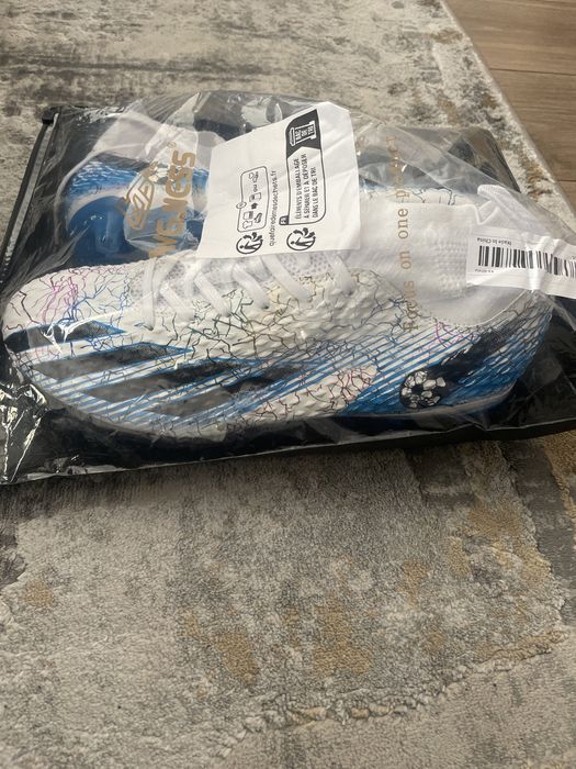 Ghete forbal alb-albastre