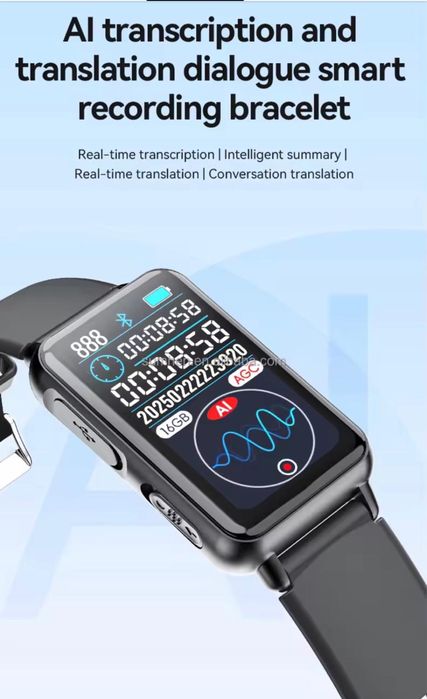 Ceas smart AI cu functie de traducere
