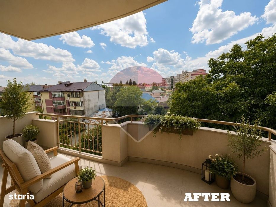 Apartament cu 3 camere de vânzare în zona Brailei