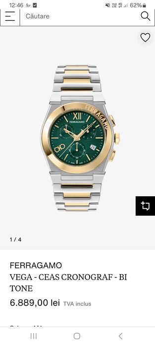 Ceas Salvatore Ferragamo.