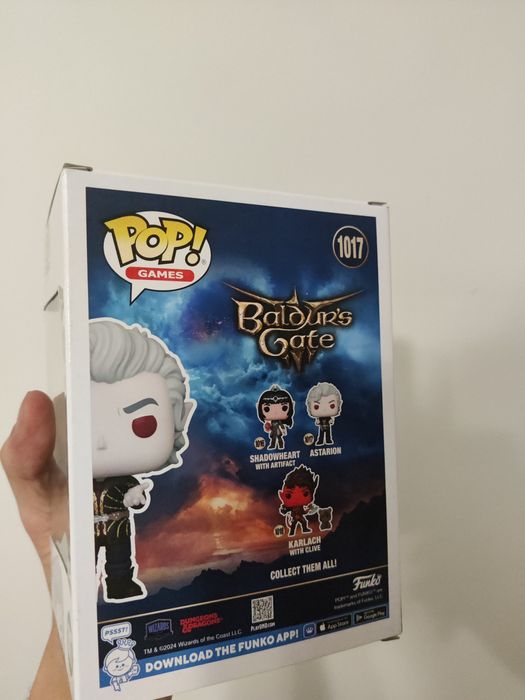 Funko pop Baldur's Gate Astarion