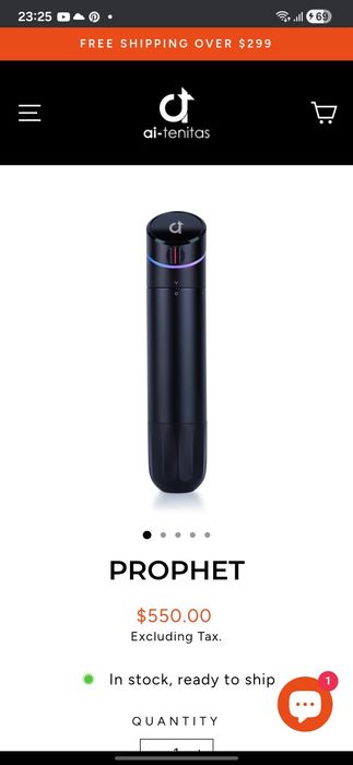 Aparat tatuat Ai-Tenitas Prophet Tattoo Machine  4mm stroke