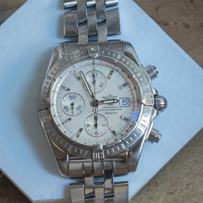 Breitling Chronomat Evolution 44mm – Ref. A13356 – Mecanism Automatic – Nepolișat / Original