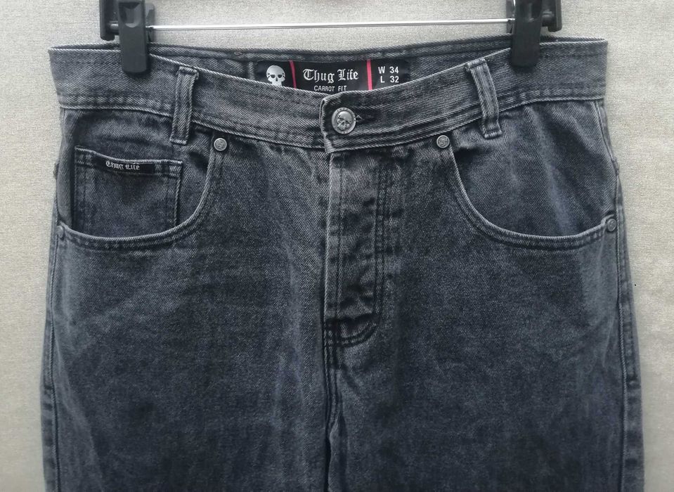 Супер яки хип-хоп джинси дънки ThugLife Carrot Fit #34/30