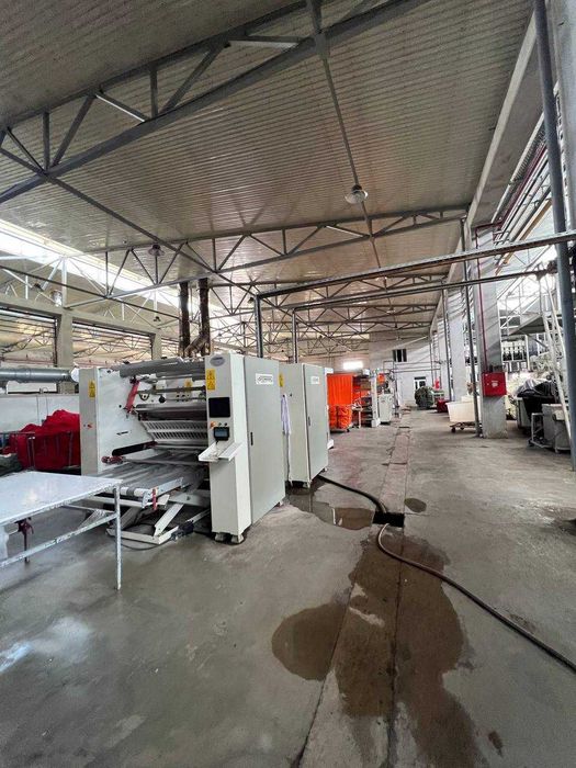 Машина для крашения полотна