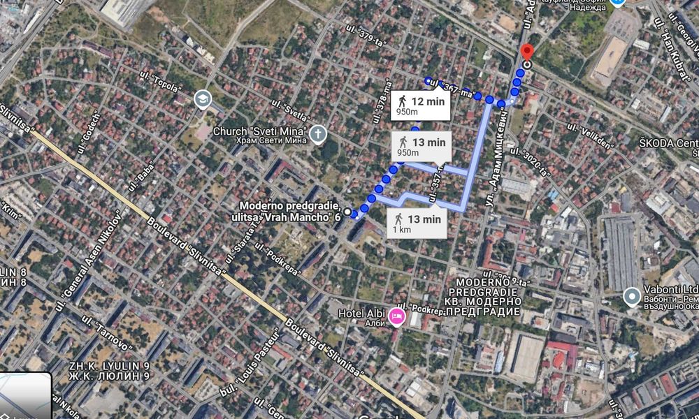 Дава се под наем Двустаен апартамент в София, 7-ми 11-ти километър - 46 кв.м за 459 € - Снимка #13