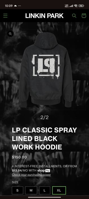 Куртка Linkin Park 50 XL