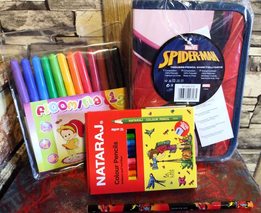 SPIDERMAN - 3D Несесер с аксесоари, ключодържатели