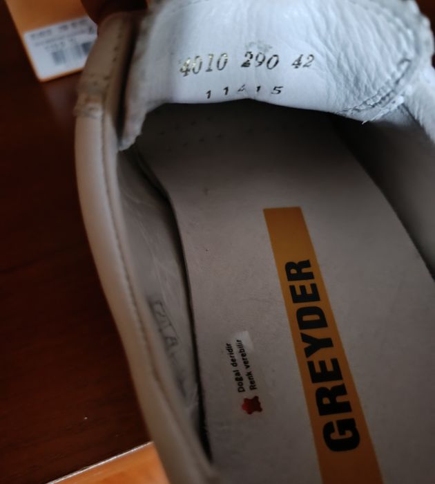 Greyder oбувки от естествена кожа №44, стелка 28,5см.