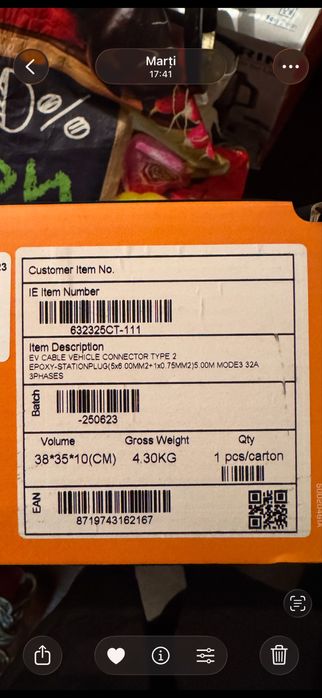 Cablu de încărcare CTEK