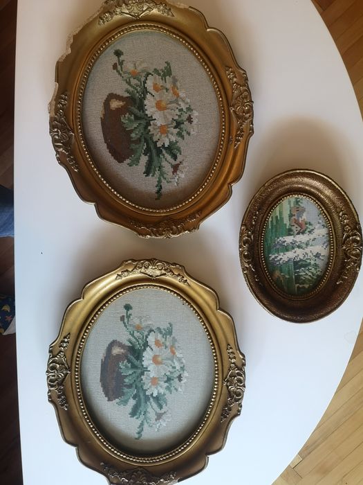 Гоблен Маргарити и пейзаж с брези