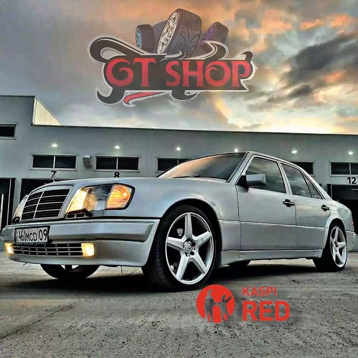 Бампер на мерседес w124 е500 (волчек)