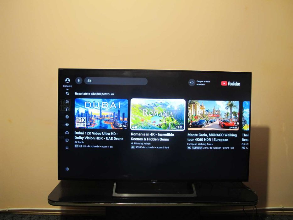 Televizor Led Smart Ultra 4K SONY 139cm model KD-55XE8096