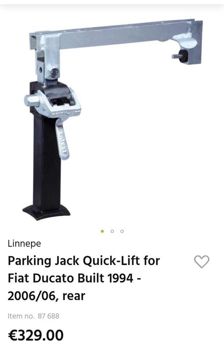 Alko Quick-Lift picioare de stabilizare din otel, noi, import Germania