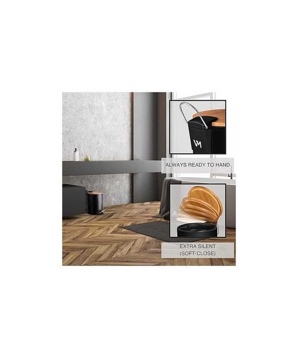 Cos gunoi cu pedala, 3L, VM