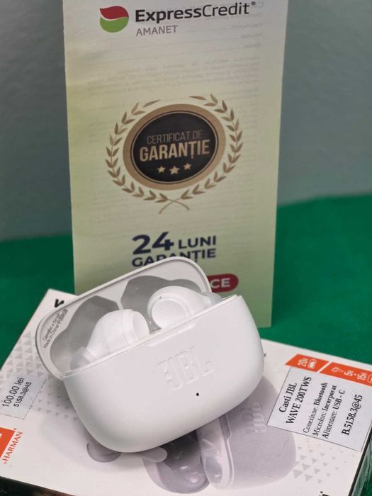 Casti JBL Wave 200TWS [Ag45 Bacau1 B.5158.3] - Garantie 2 ani