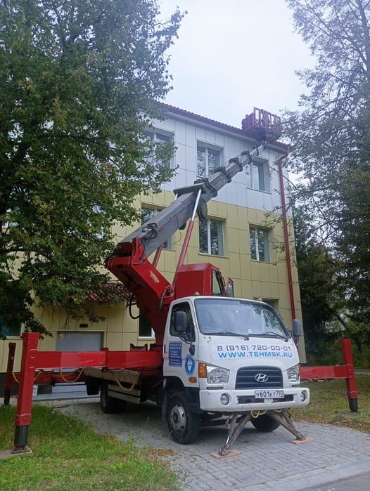 Avtovishka xizmatlari, услуги автовышки 20-75 метр