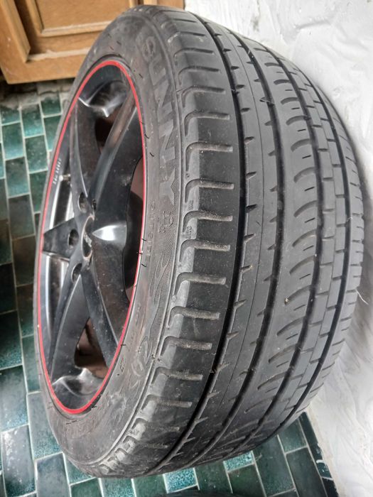 Jante Aliaj Ronal R41 MATT BLACK Second Hand