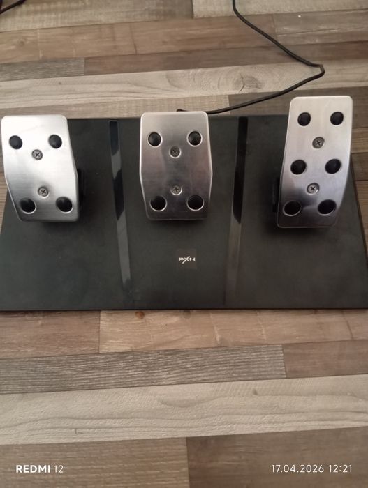 Volan gaming PXN V9 Gen2 + pedale + schimbător