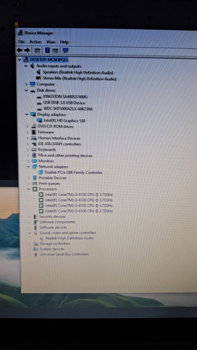 Calculator HP Office, SSD, i3, 12GB RAM, licenta OEM