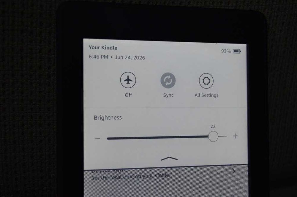 Kindle Paperwhite 3 (7th gen) DP75SDI – Touchscreen 300 ppi, Iluminat, wifi, Stare Bună