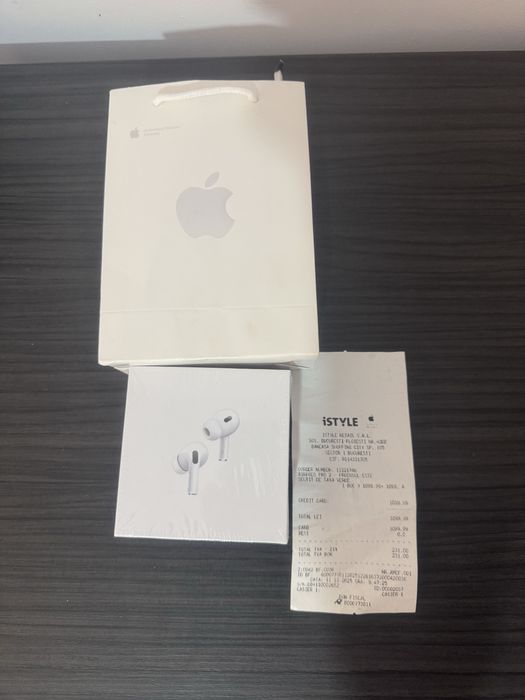 AirPods Pro 2 (cutie bon si punga)
