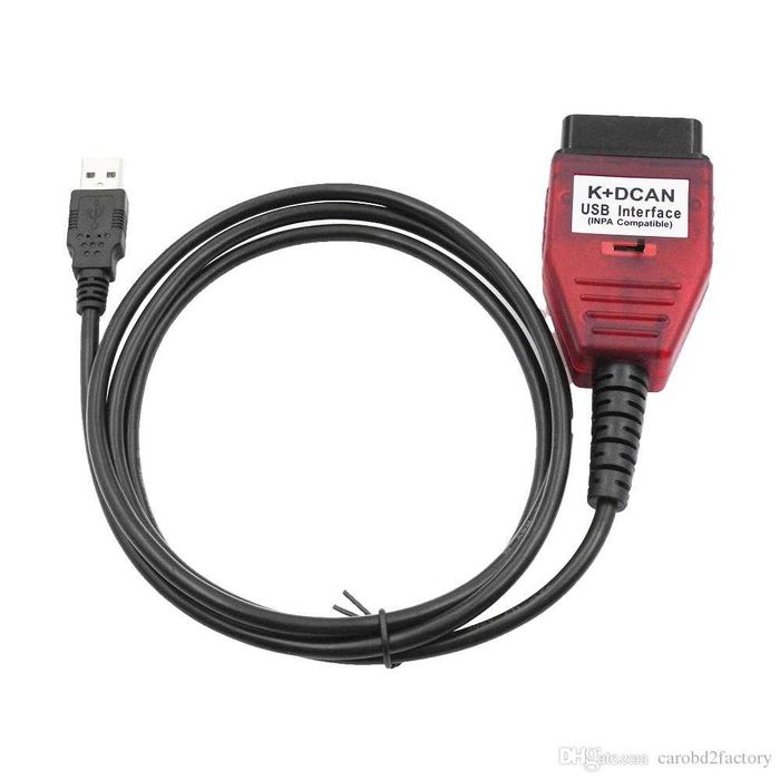 Tester BMW Interfata K+DCAN Diagnoza Seria E/F/G`93-2018 ISTA INPA NCS