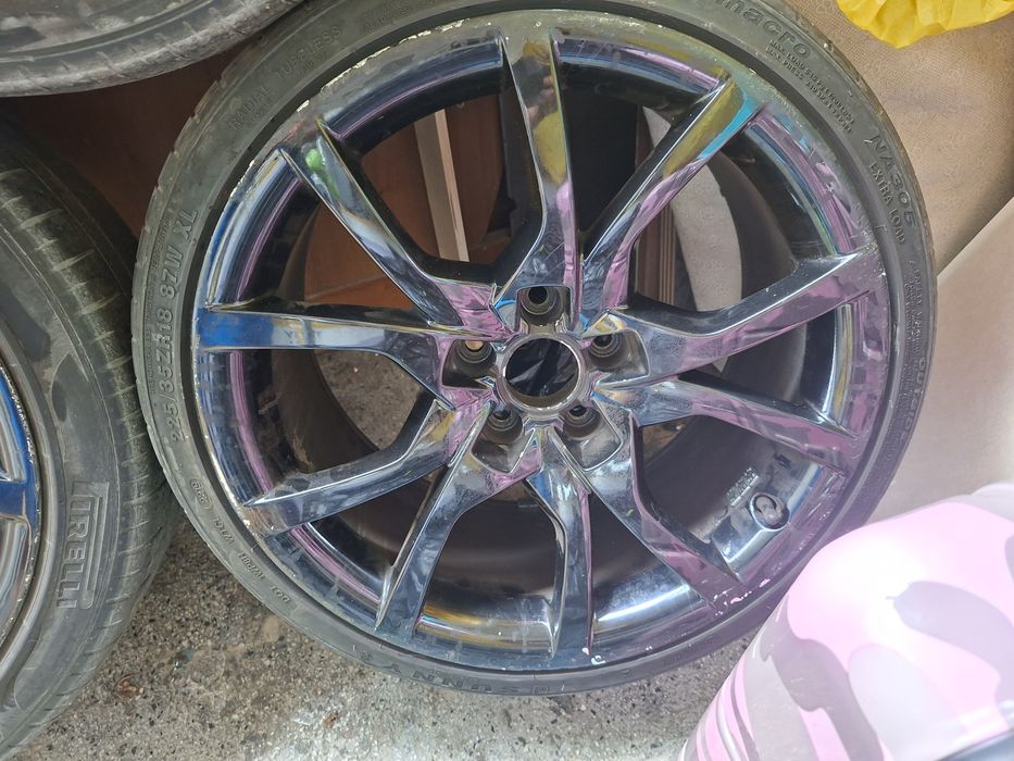 Джанти с летни гуми 18" Audi Speedline