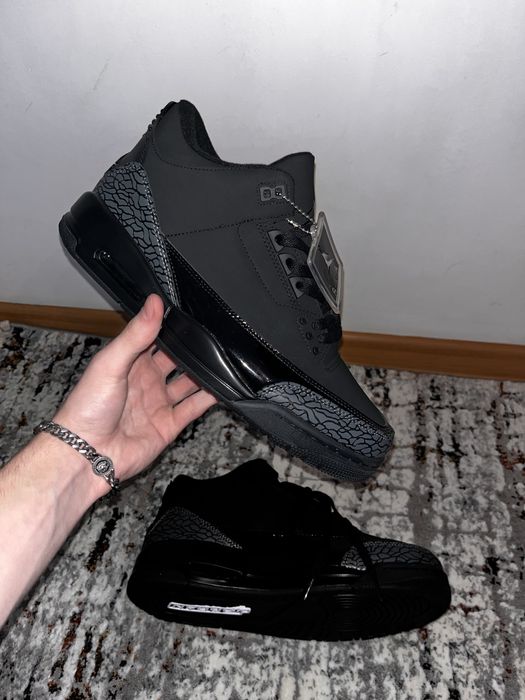 Jordan 3 black cat