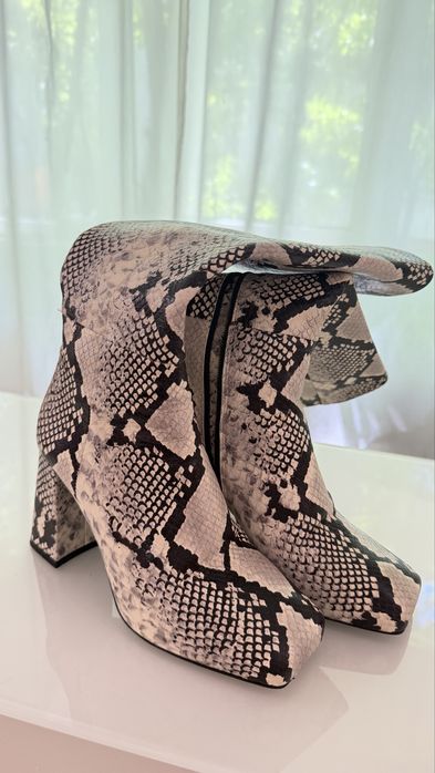 Cizme zara snake print