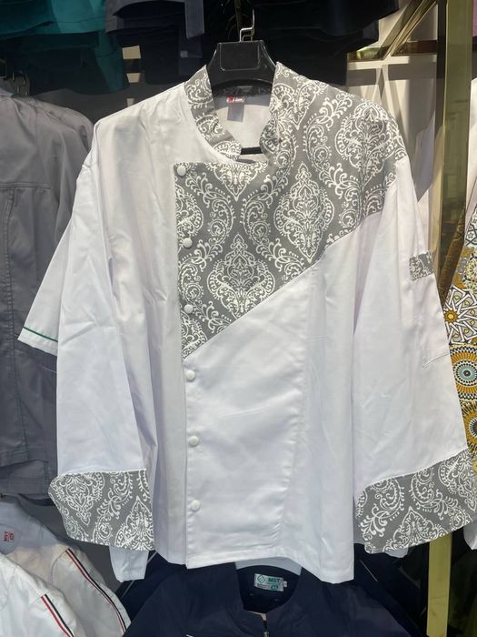 Povarlar uchun maxsus kitellar.