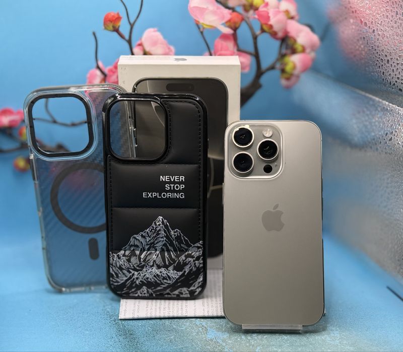 ГАРАНЦИОНЕН!!! Apple iPhone 16 Pro, 128GB, 5G, Natural Titanium