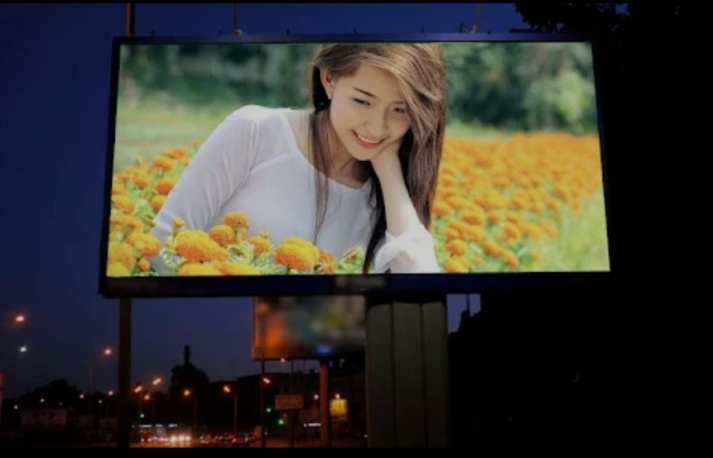 Farg'onada Led ekran va bilbordlarda reklama