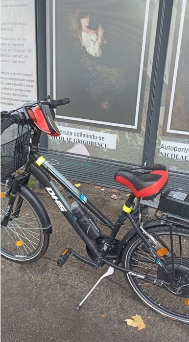 Bicicleta electrificată