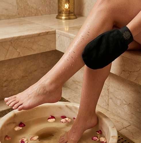 Mănușă exfoliantă marocană