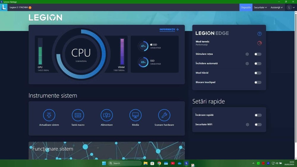 Laptop Gaming Lenovo Legion 5 17