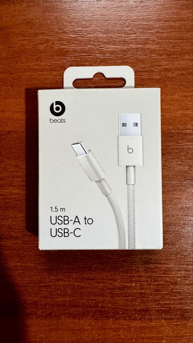 Плетёный Кабель Beats (USB-A - USB-C)