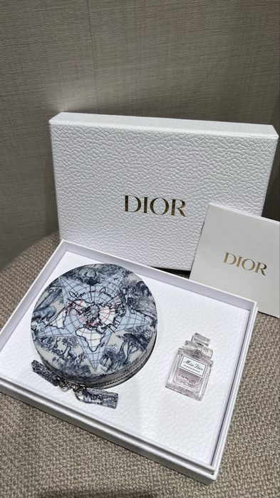 Подарочный набор Dior ОРИГИНАЛ зеркало помада