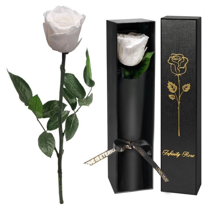 Cadou Yamonic Infinity Rose pentru femei – Alb, Nou, Sigilat