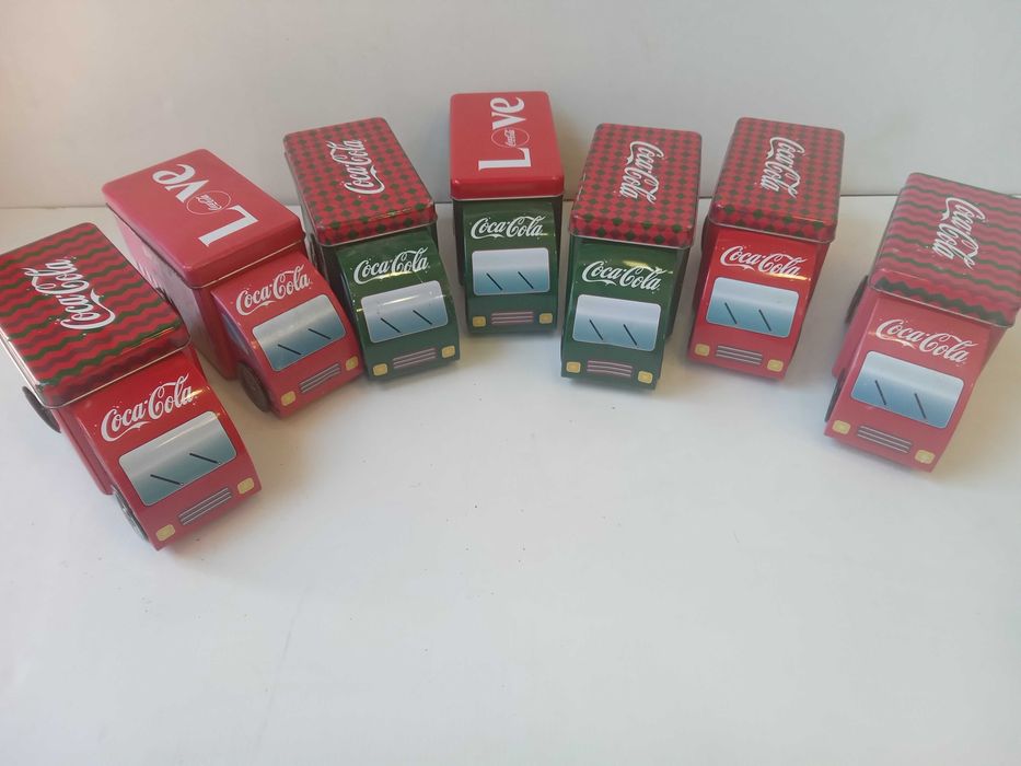 Камиончета Koka kola 7 бр.метални