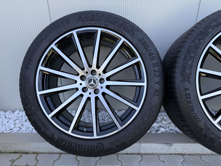 Оригинални джанти Мерцедес ГЛС 63АМГ 22 цола спорт пакет Mercedes GLS 167 63AMG MAYBACH X167 GLS600 ГЛС 450d фейслифт пакет БРАБУС 5Х112 OEM X167 GLS