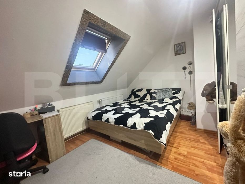 Apartament cu 3 camere, scara interioara, Deva cu vedere spre cetate