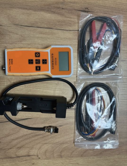 Tester rezistenta interna , voltaj acumulatori Li ion 18650  RC3563