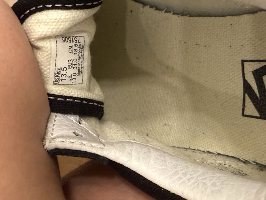 Детские кеды (кроссовки) vans оригинал