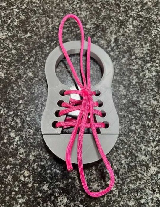 Învață să legi șireturile - Pantof Print 3D Montessori
